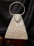 Rifaaqatt-e-Jarkan designer clutch purse, intricate embroidery